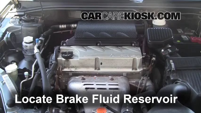 2005 Mitsubishi Galant ES 2.4L 4 Cyl. Brake Fluid